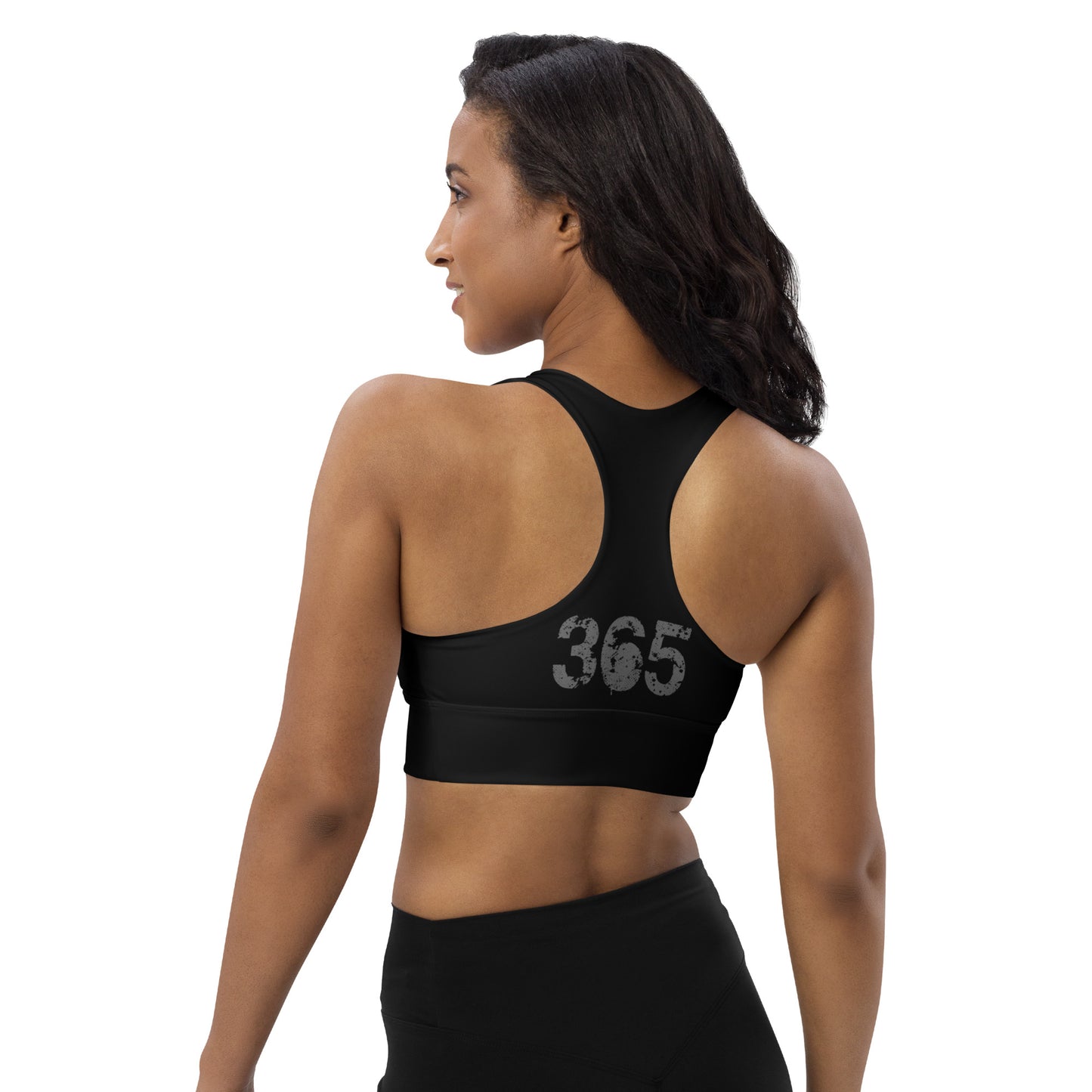 Longline sports bra