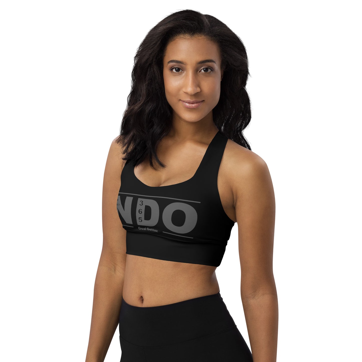 Longline sports bra