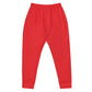 Men's Red Joggers