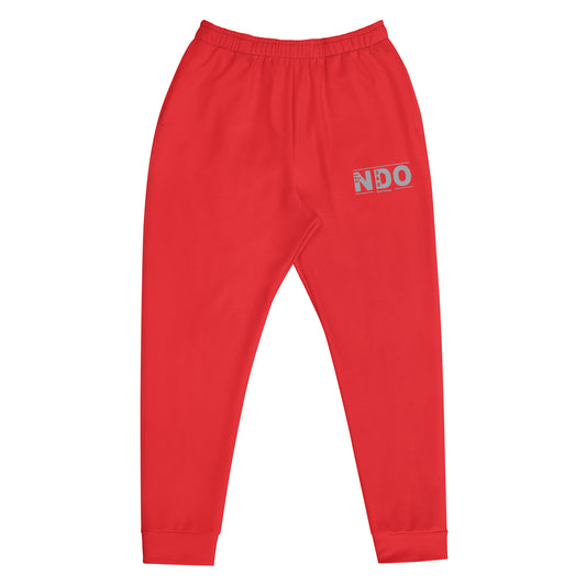 Men's Red Joggers