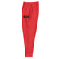 Men's Black on Red Joggers