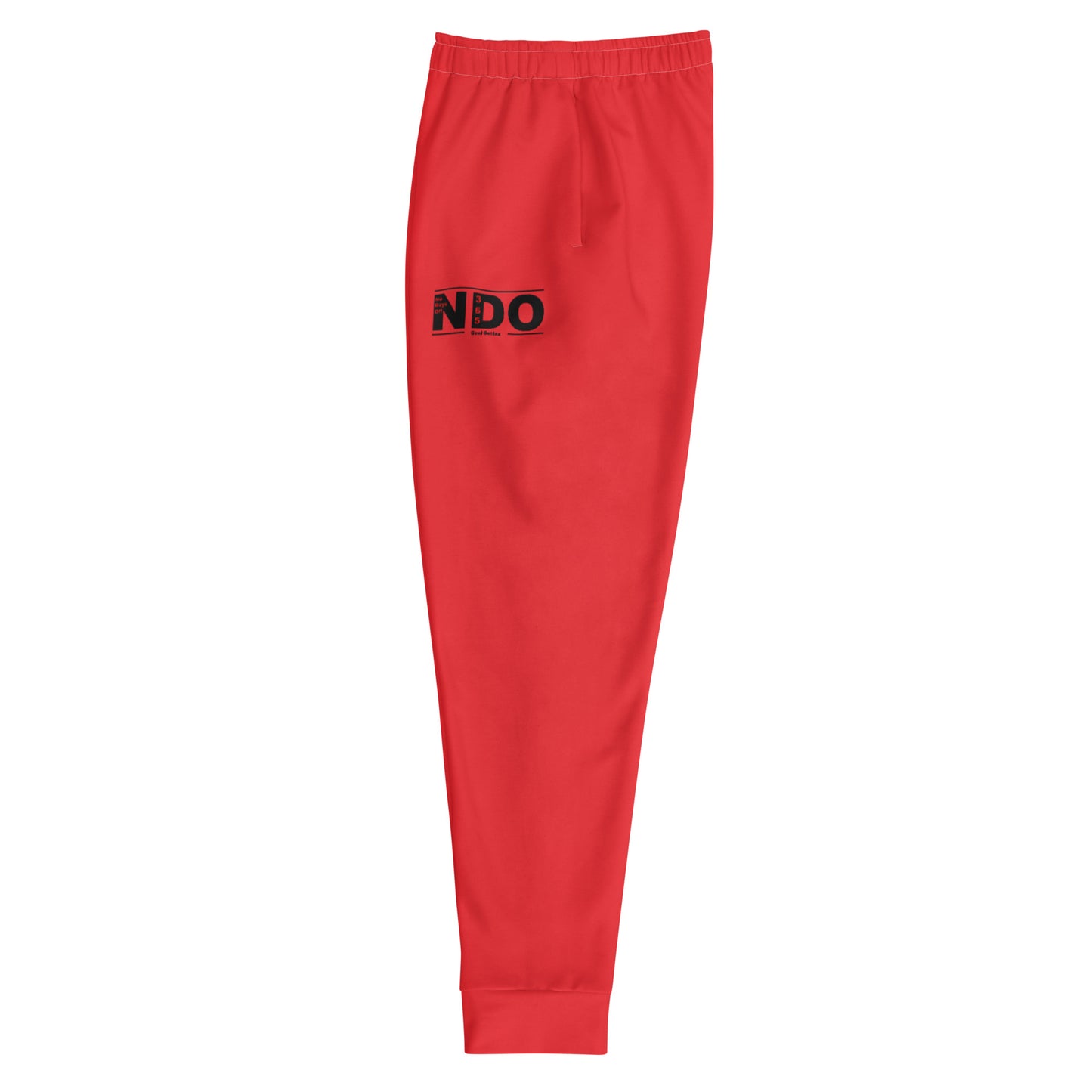 Men's Black on Red Joggers