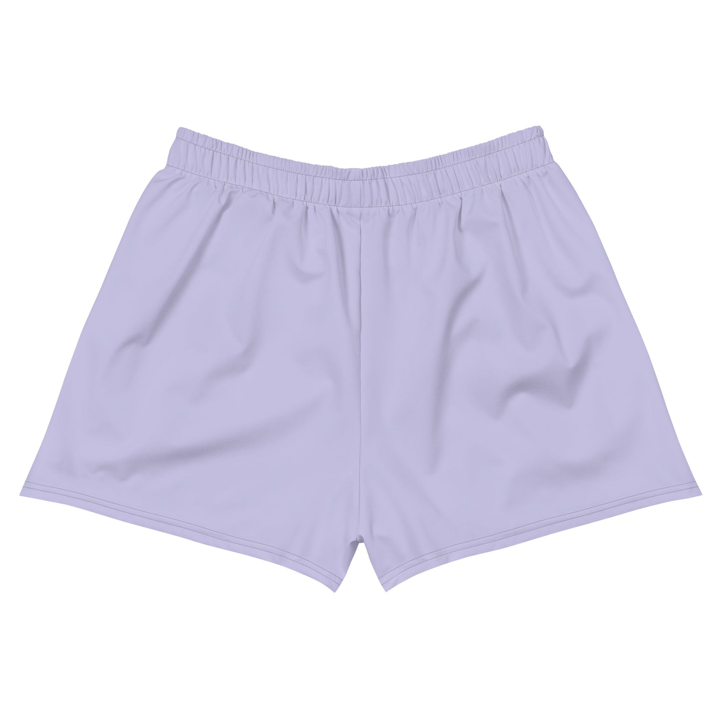 Black on Light Purple Women’s Athletic Shorts