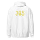 White on Yellow Unisex Hoodie